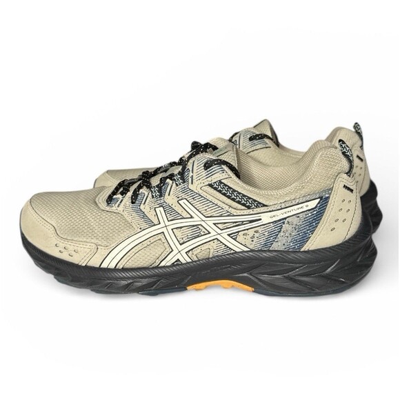 Asics Gel Venture 9 Men’s Sz US 10 Beige Running Hiking Trail Workout Shoes